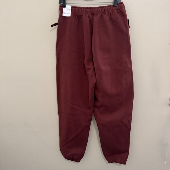 Nike Solo Swoosh Fleece Heavyweight Sweatpants Brown Men's DX1364-231 NEW - Picture 4 of 9